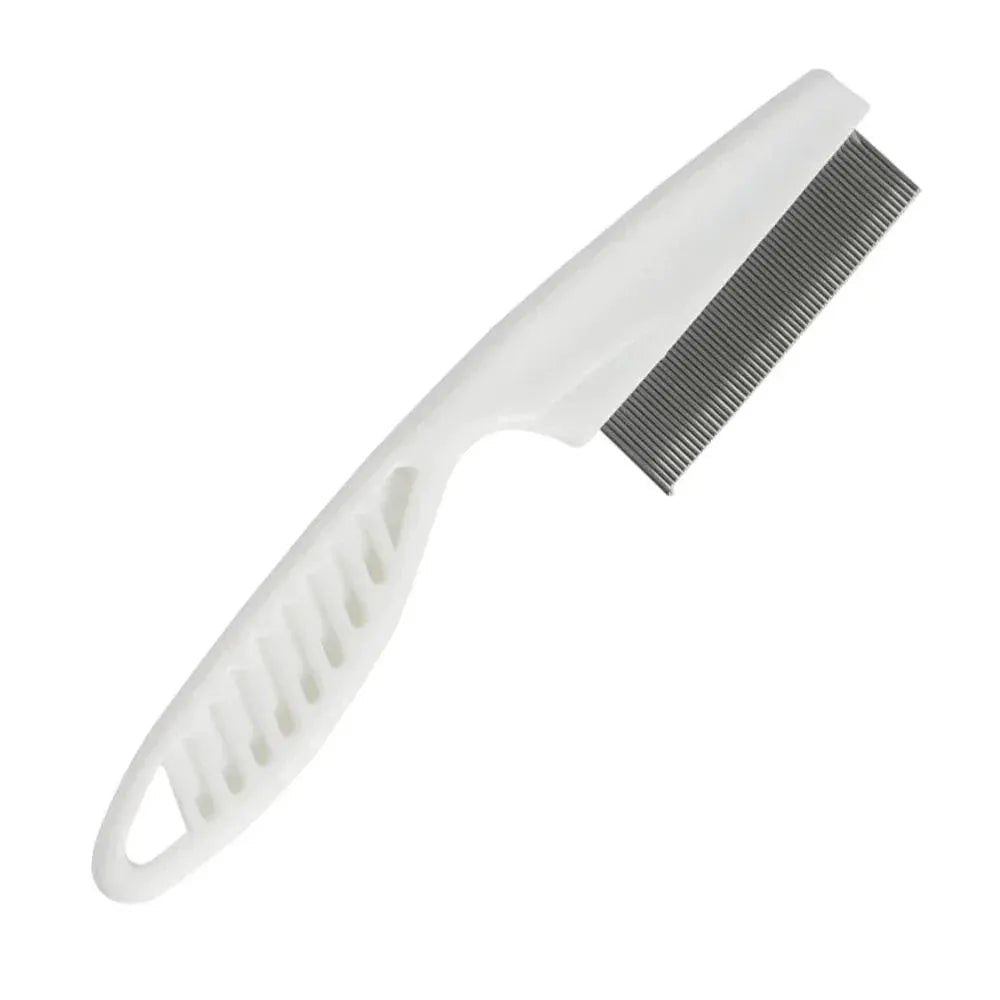 Stainless Steel Flea Comb for Cats and Dogs Grooming Tool