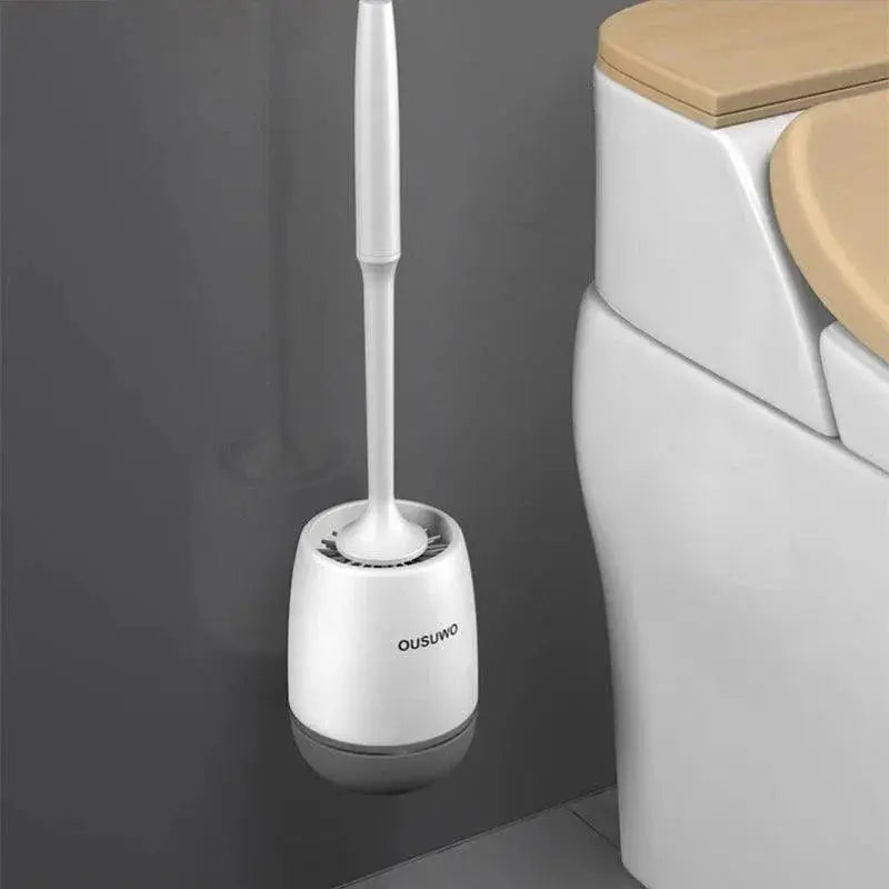 TPR Silicone Toilet Brush Effortless Cleaning Solution