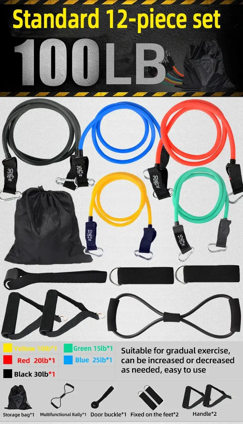 Versatile Bands Kit for Home Fitness — product view 9