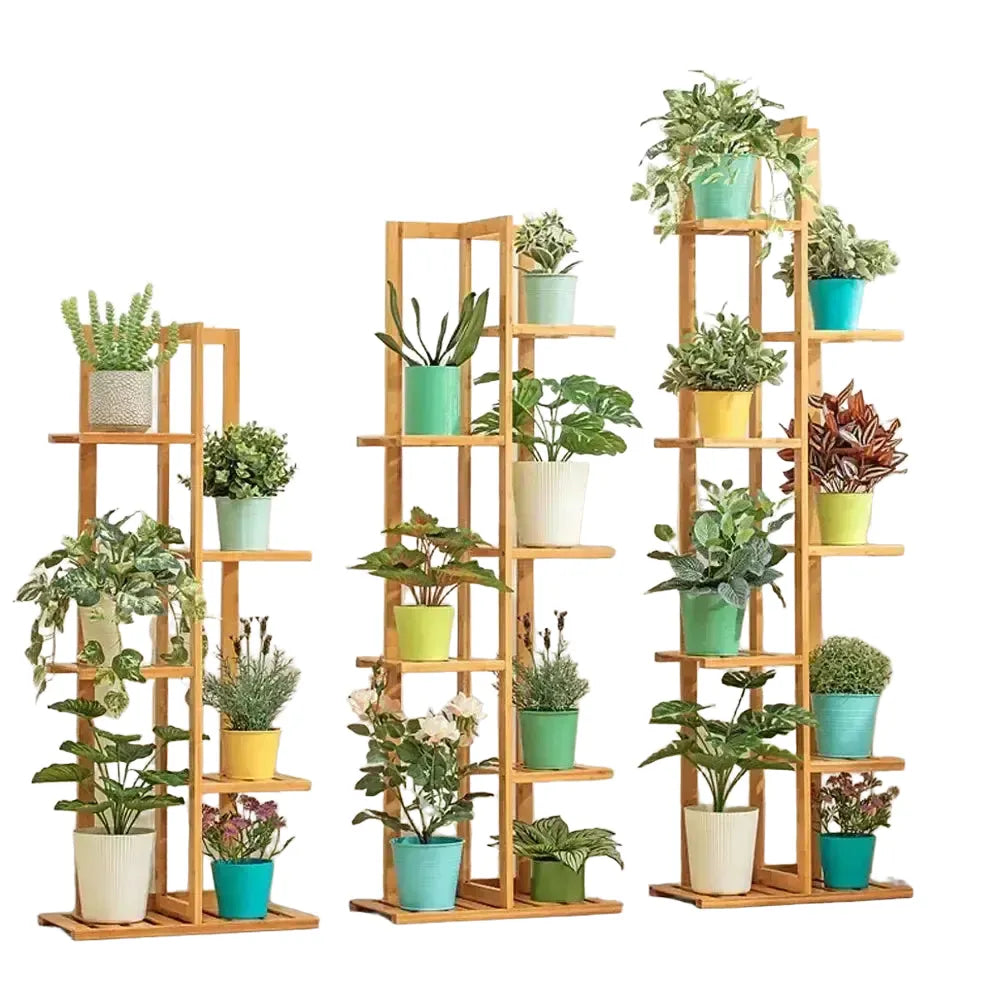 Durable Bamboo Plant Stand for Indoor — product view 1