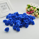 3cm Foam Rose Teddy Bear Flowers for DIY Wedding Decor