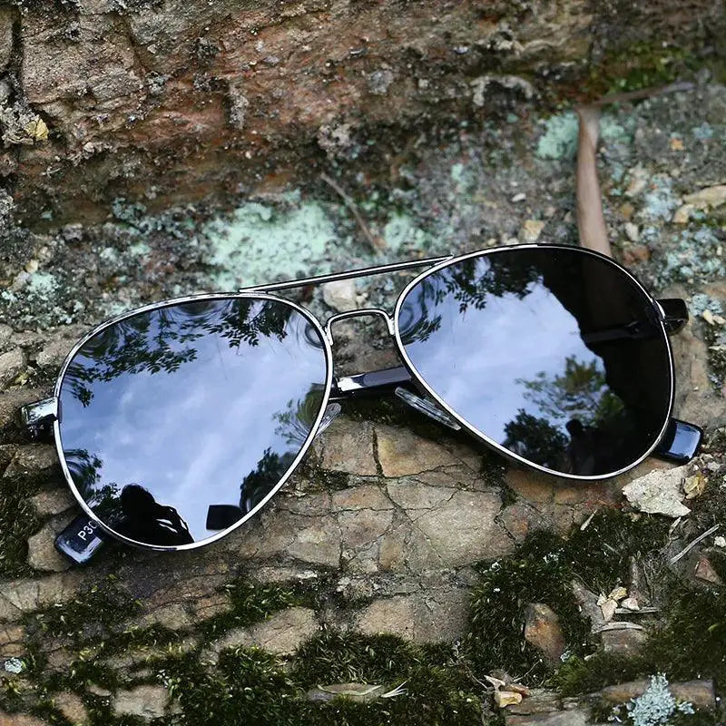 Unisex Polarized Aviation Sunglasses for Small Faces