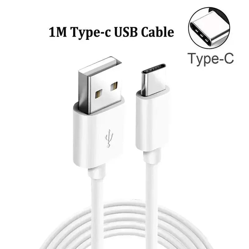 Universal 5V 2A Wall Charger With USB Type C Cable Included