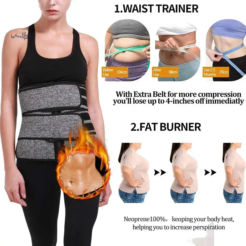Neoprene Waist Trainer For Women Slimming Body Shaper