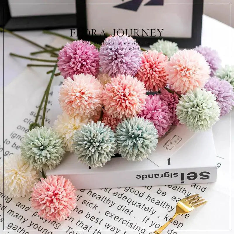 Lifelike Silk Hydrangea Bouquet For Weddings Home Decor