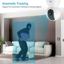 KERUI Smart WiFi Security Camera 360 Degree Motion Tracking