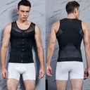 Men's Slimming Shapewear Compression Shirt with Zipper