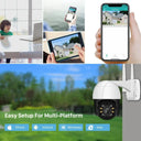 Smart Outdoor Security Camera For Home Monitoring