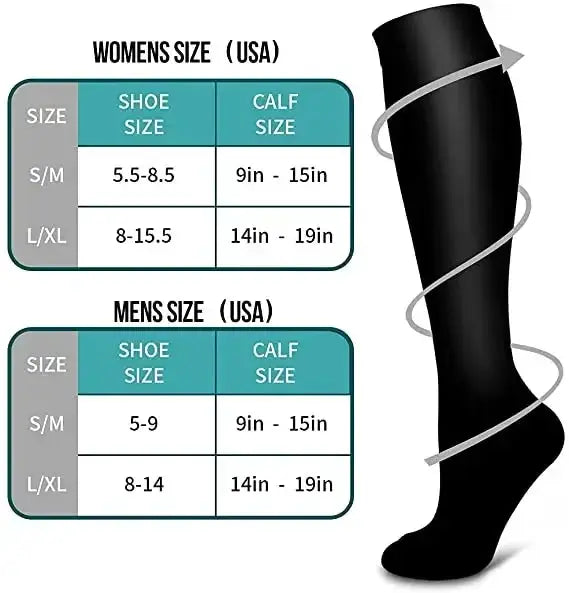 Ultimate Comfort Compression Socks For Sports And Nursing