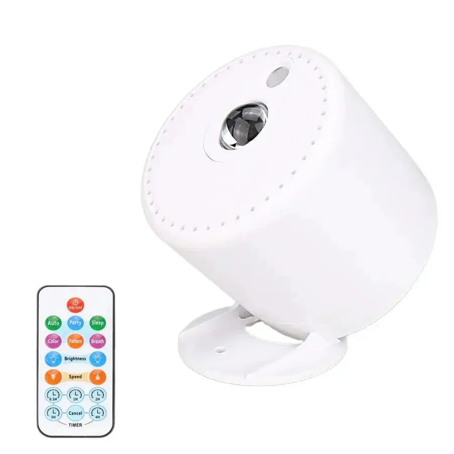 Rechargeable Aurora Star Projector With RGB LED And Remote