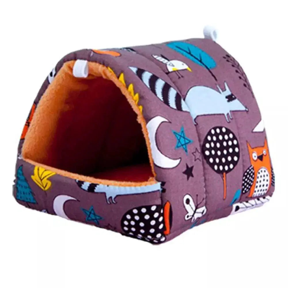 Rabbit Squirrel Cozy Pet Bed Warm Winter Mat For Small Pets