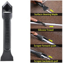 15PCS Caulk Nozzle Applicator Silicone Scraper Tools Kit