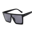 Unisex Oversized Square Sunglasses with UV Protection Fashion