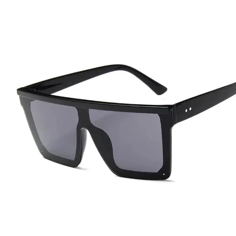 Unisex Oversized Square Sunglasses With UV Protection