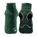 Spring Reflective Fleece Dog Jacket Windproof Pet Coat