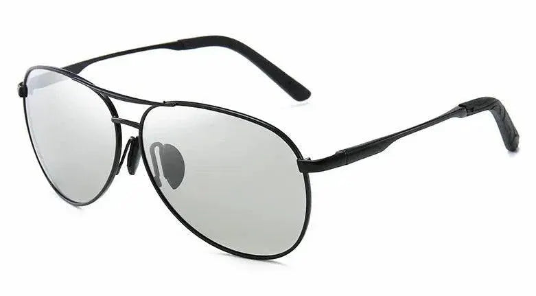 Men's Polarized Color Changing Pilot Sunglasses for Driving