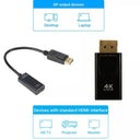 Enhanced 4K DisplayPort To HDMI Adapter Plug And Play
