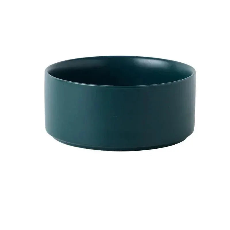 Eco Ceramic Pet Feeding Bowls for Pets — Green