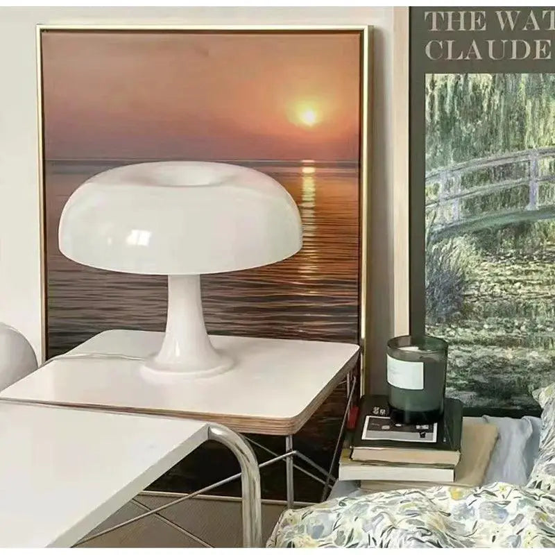 Italy Designer Mushroom Table Lamp Elegant Home Lighting