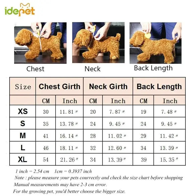 Security Cat Jacket Warm Pet Clothing for Cats and Dogs