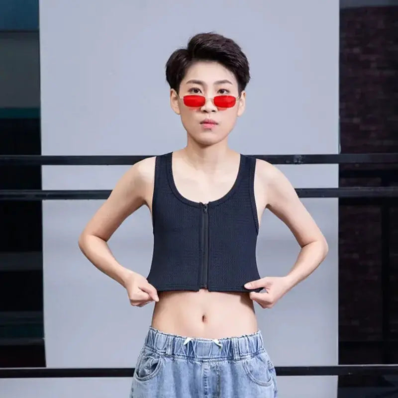 Comfortable Unisex Transgender Chest Binder Vest Shapewear