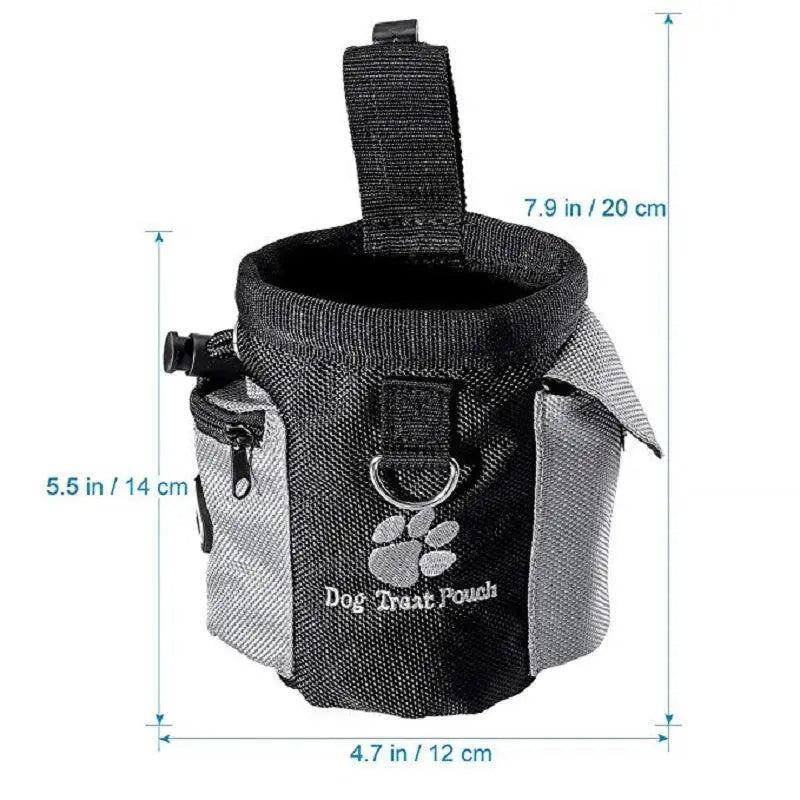Dog Training Waist Bag For Treats Portable Pet Snack Pouch