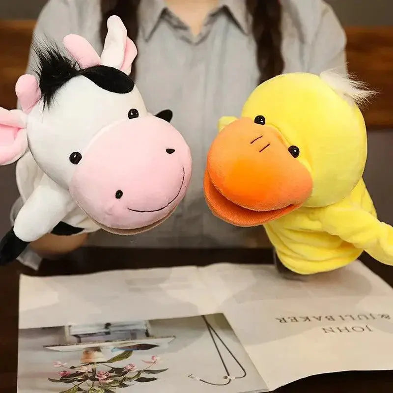 Hand Finger Story Puppets Plush Animals Bundle for Kids