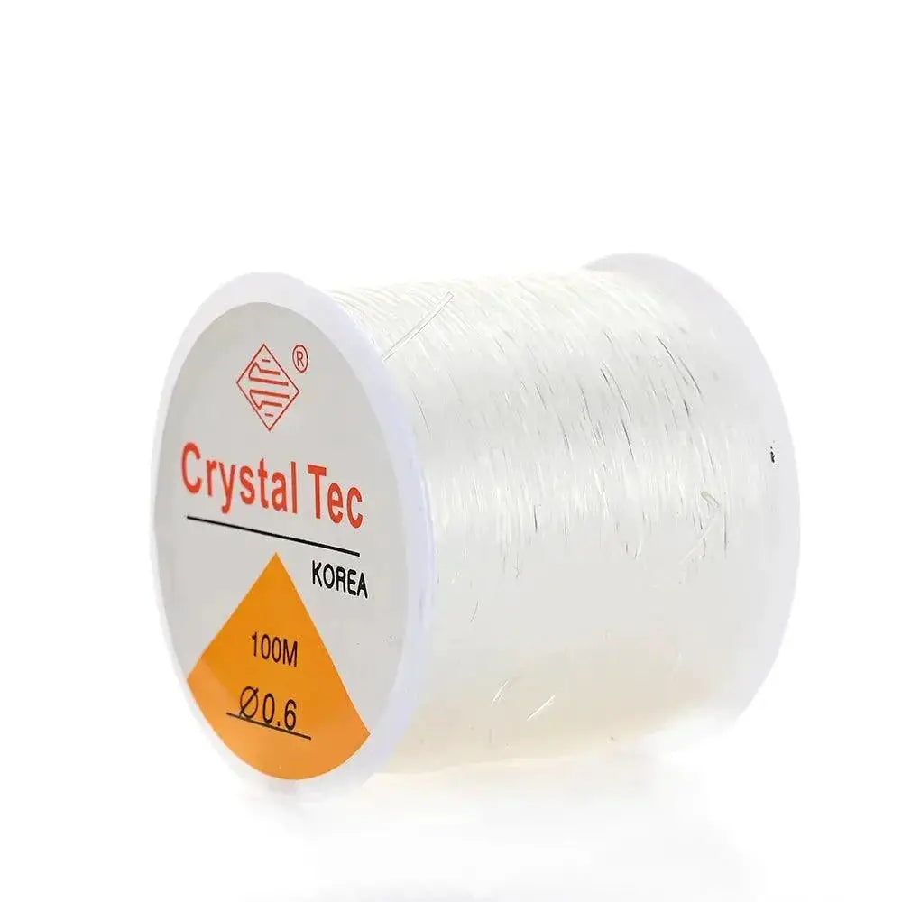Crystal Clear Elastic Thread Kit For Bracelet Jewelry Making