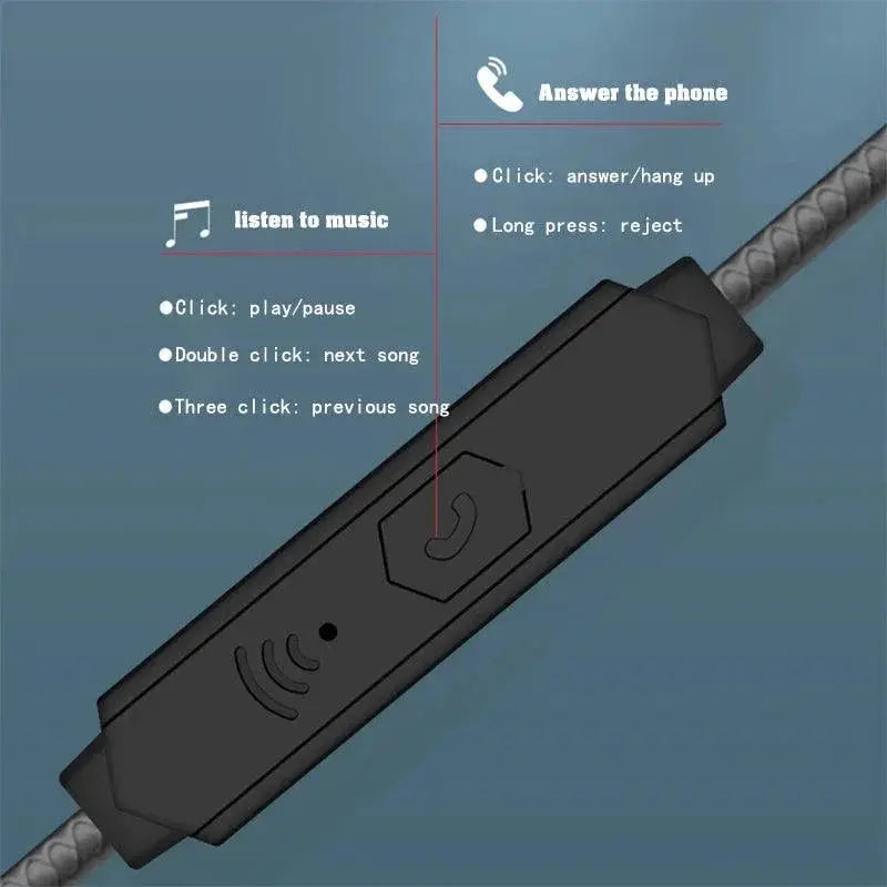Dynamic Sound Sport Earphones for Huawei Honor Smartphones