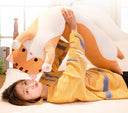 1pc 50-130CM Long Animal Cat Plush Toys Pillows for Comfort