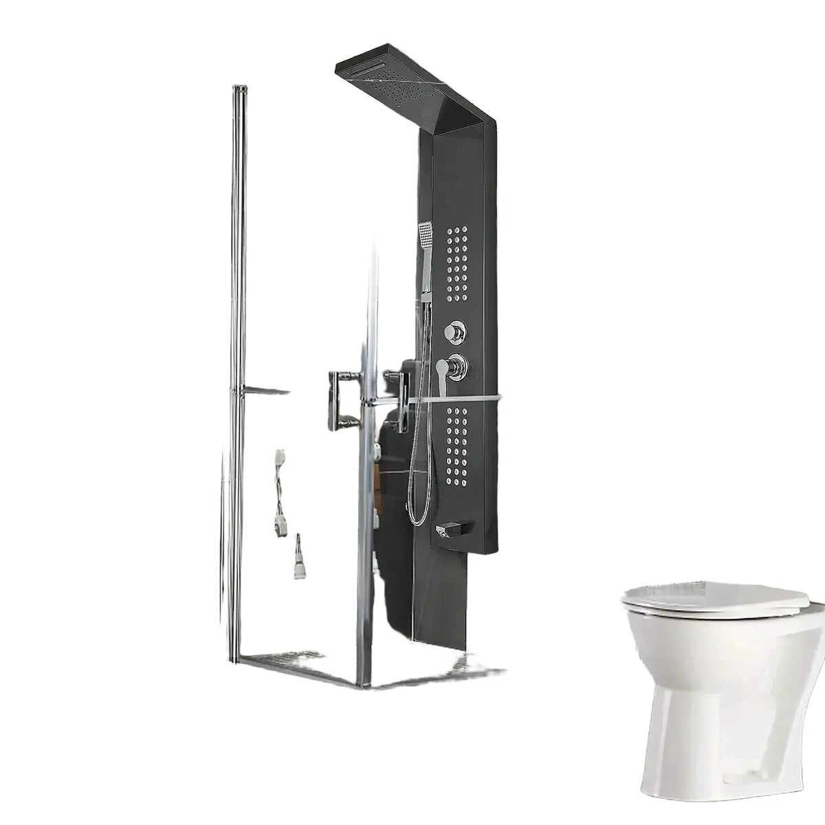 Shower Panel System for Home Spa Jets — product view 1