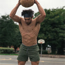 Summer Running Shorts Men 2 in 1 Quick Dry Gym Shorts