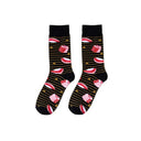 Playful Avocado & Sushi Animal Socks - Happy Cotton Blend