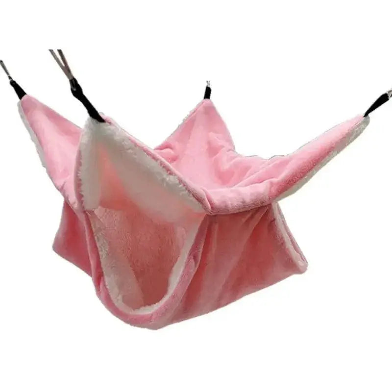 Cozy Plush Hammock For Small Pets Warm Sleeping Bag House