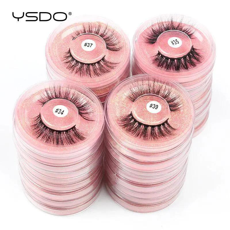 YSDO False Lashes 100 Pairs 3D Mink Volume Eyelashes