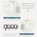 Breathable Cat Capsule Backpack Travel