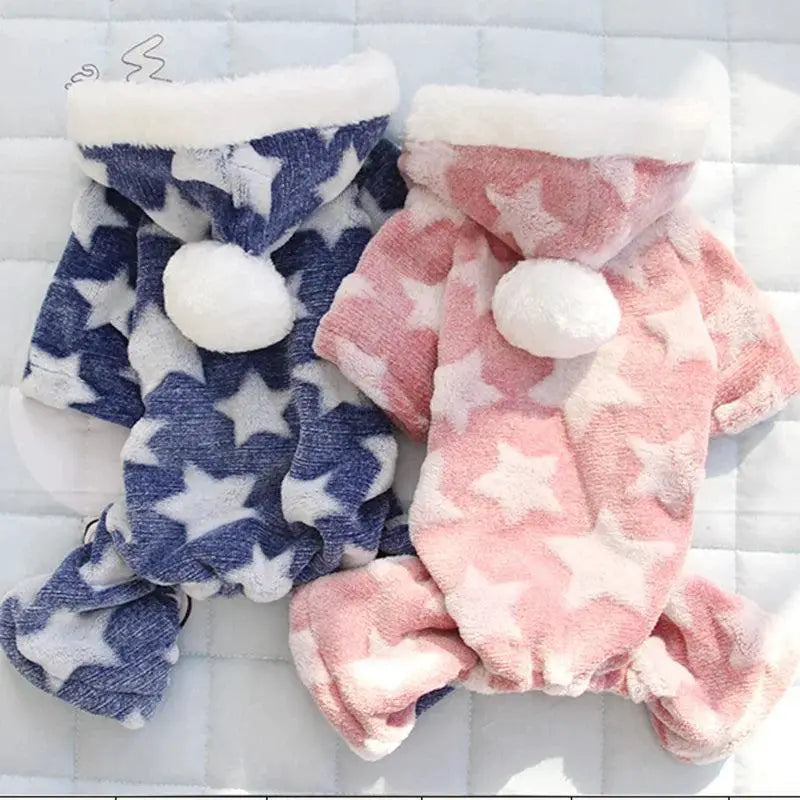 Autumn Warm Fleece Cat Costume Pullover For Cozy Cats