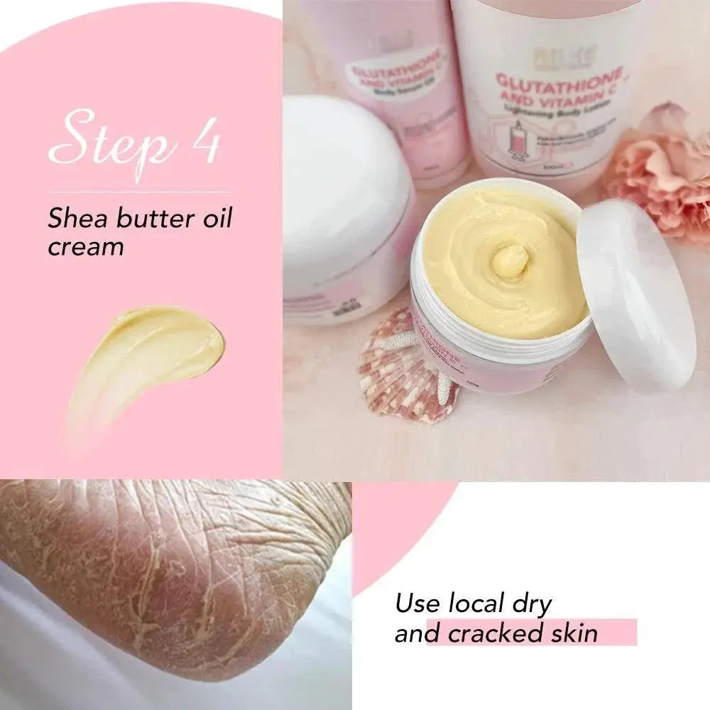 Anti Wrinkle Radiant Glow Set With Vitamin C And Shea Butter