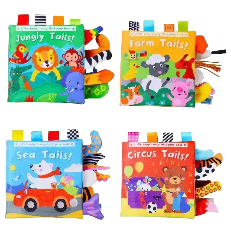 Baby Cloth Book Toy for Infants Learning — jungle 621