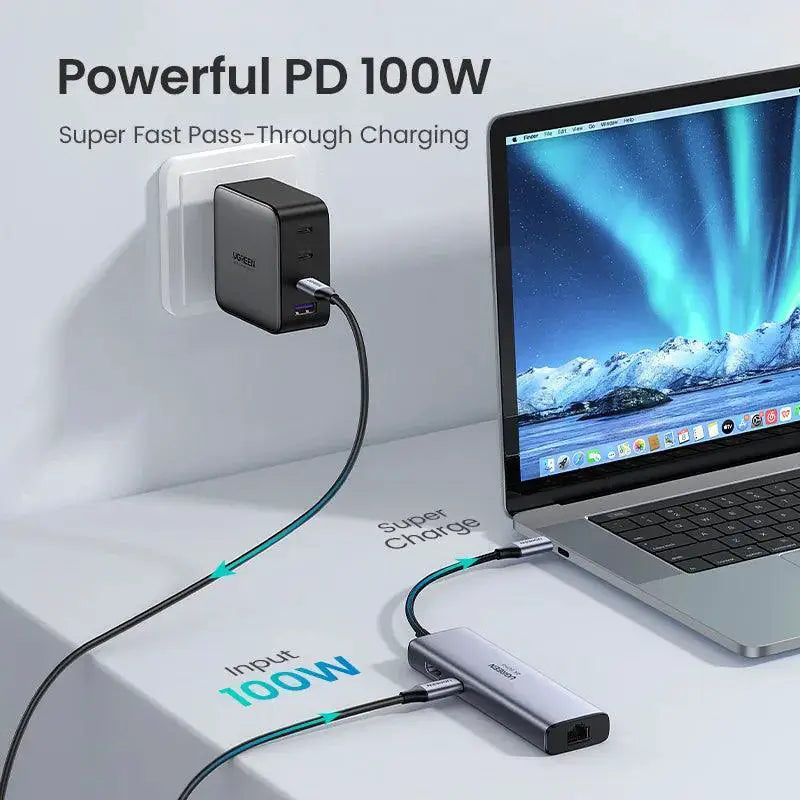 UGREEN USB C Hub 4K HDMI PD USB Ports Multiport Dock