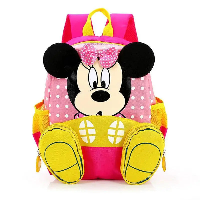 Disney Mickey Minnie School Backpack For Boys And Girls