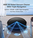 ABIR X6 Robot Vacuum Cleaner 6000PA Visual Navigation