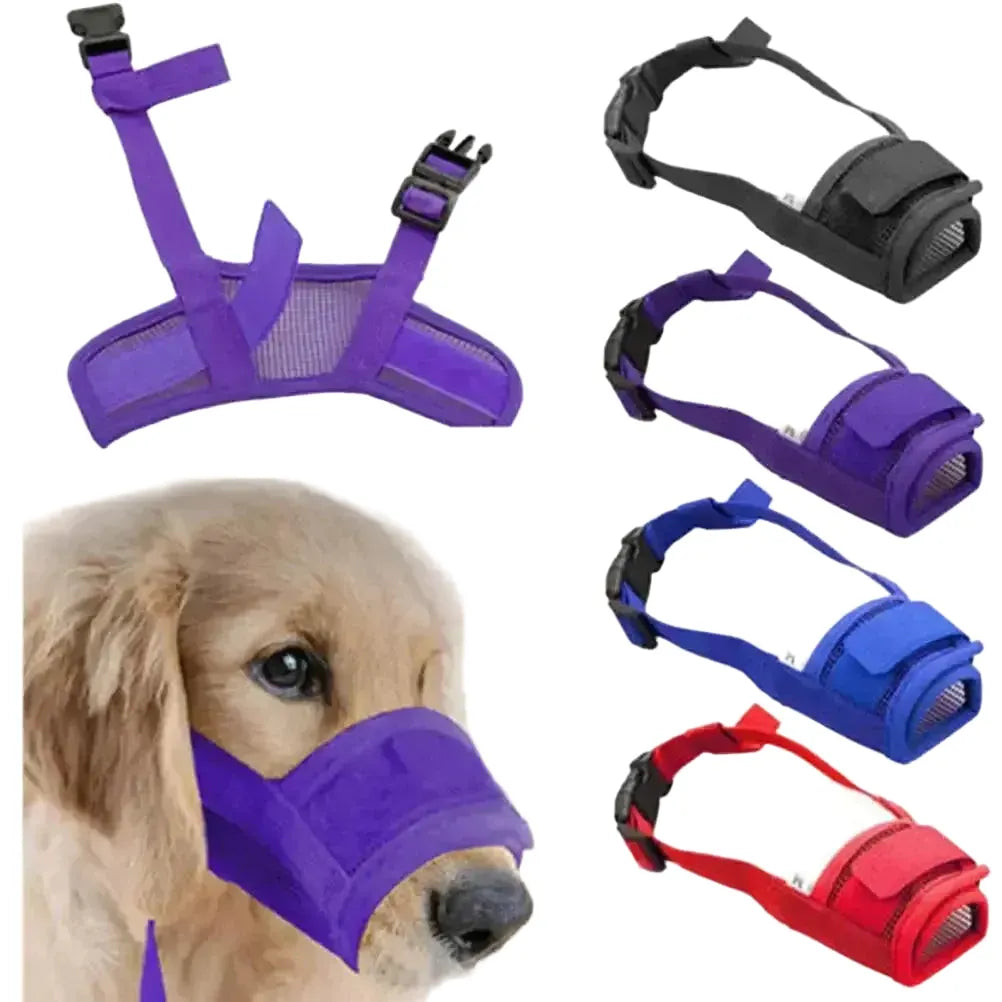 Breathable Dog Safety Muzzle for Walks — product view 1