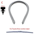 Wiper Strip for BMW and Mercedes Quiet