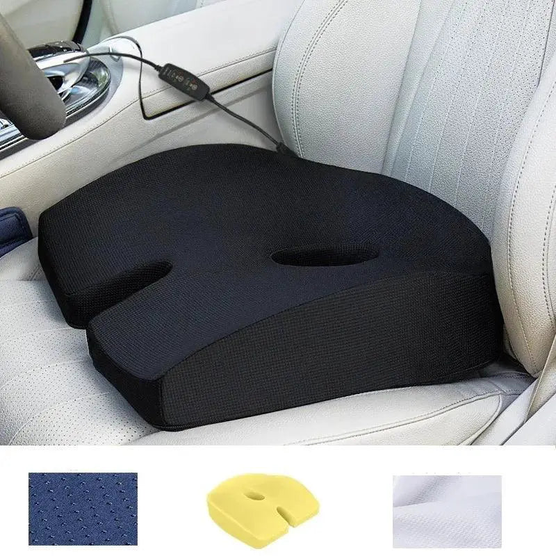 Ergonomic Memory Foam Seat Cushion Tailbone Pain Relief