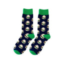 Playful Avocado & Sushi Animal Socks - Happy Cotton Blend