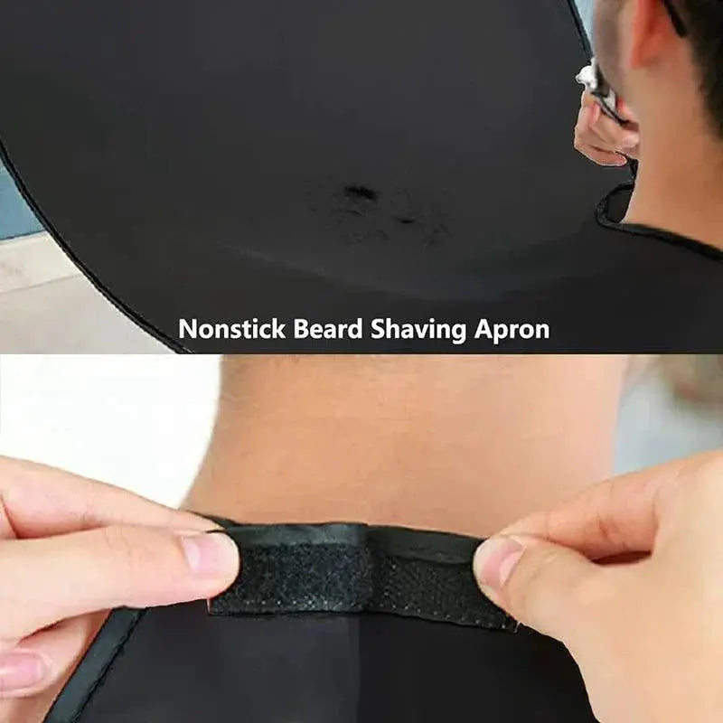 Beard Apron Shave Catcher With Razor Holder Tool Pro