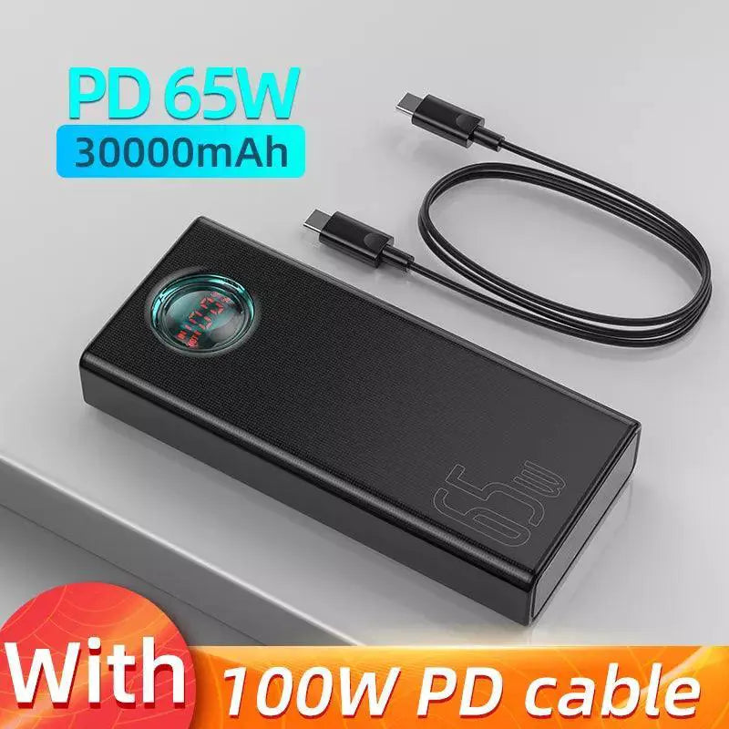 Baseus 65W Power Bank 30000mAh Ultra Fast Charging