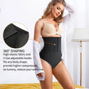 High Waist Tummy Control Thong Slimming Body Shaper Women