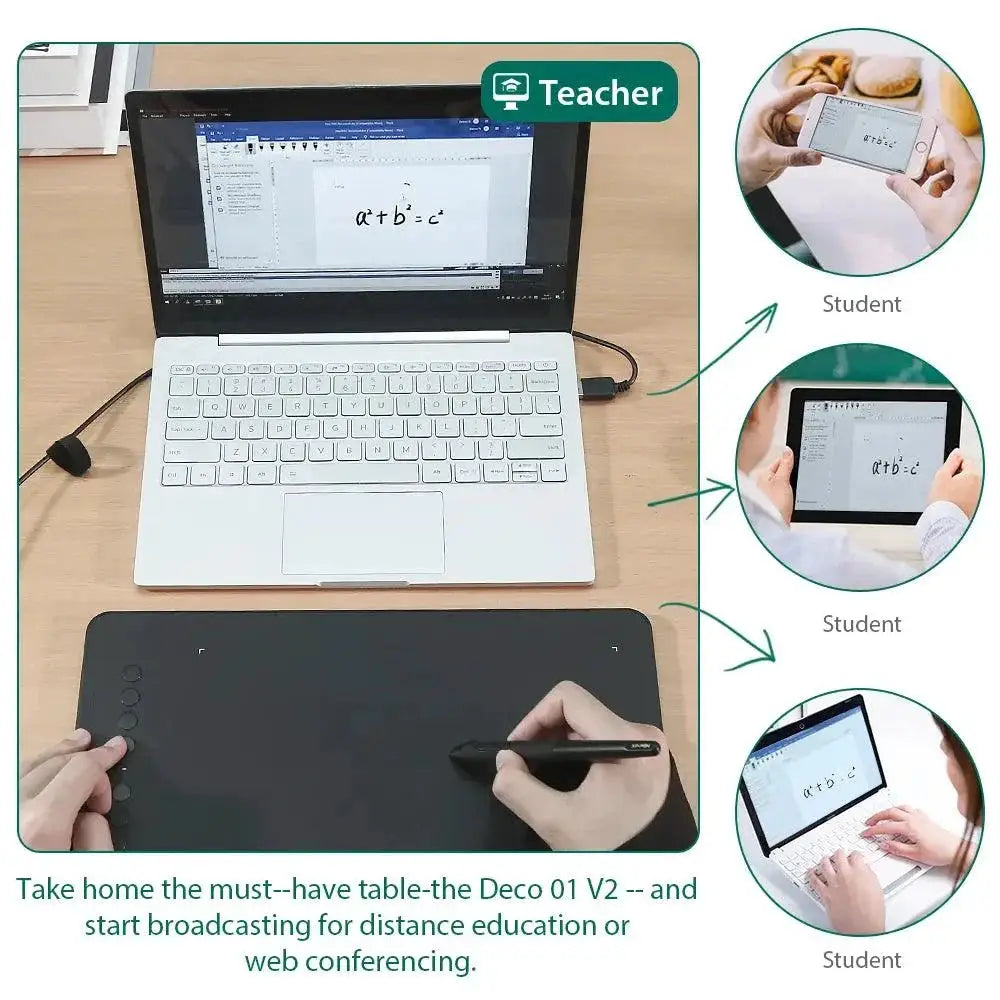 XP Pen Deco 01 V2 Digital Art Tablet For Artists Pro